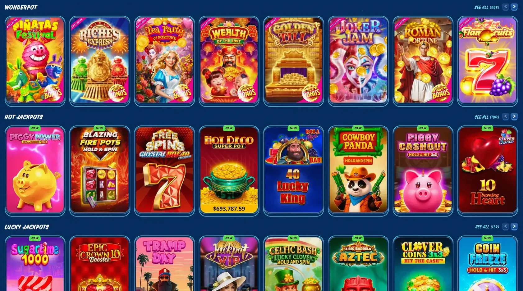 Каталог игр Гет Икс